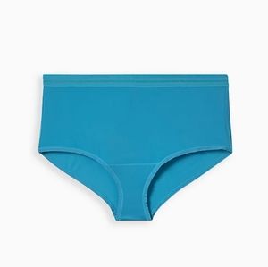 NWT | Torrid Teal Second Skin Mid-Rise Brief Panty | Size 1